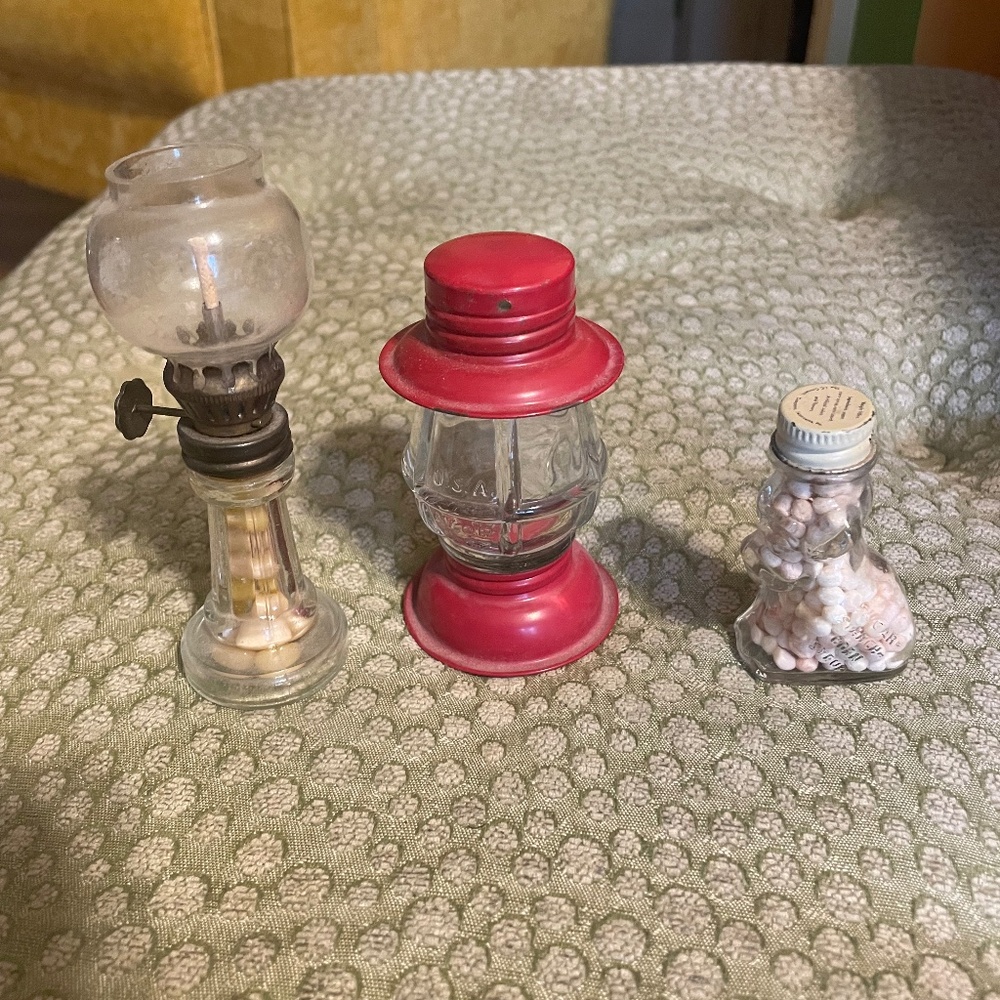 Vintage Candy Containers, Set of 3